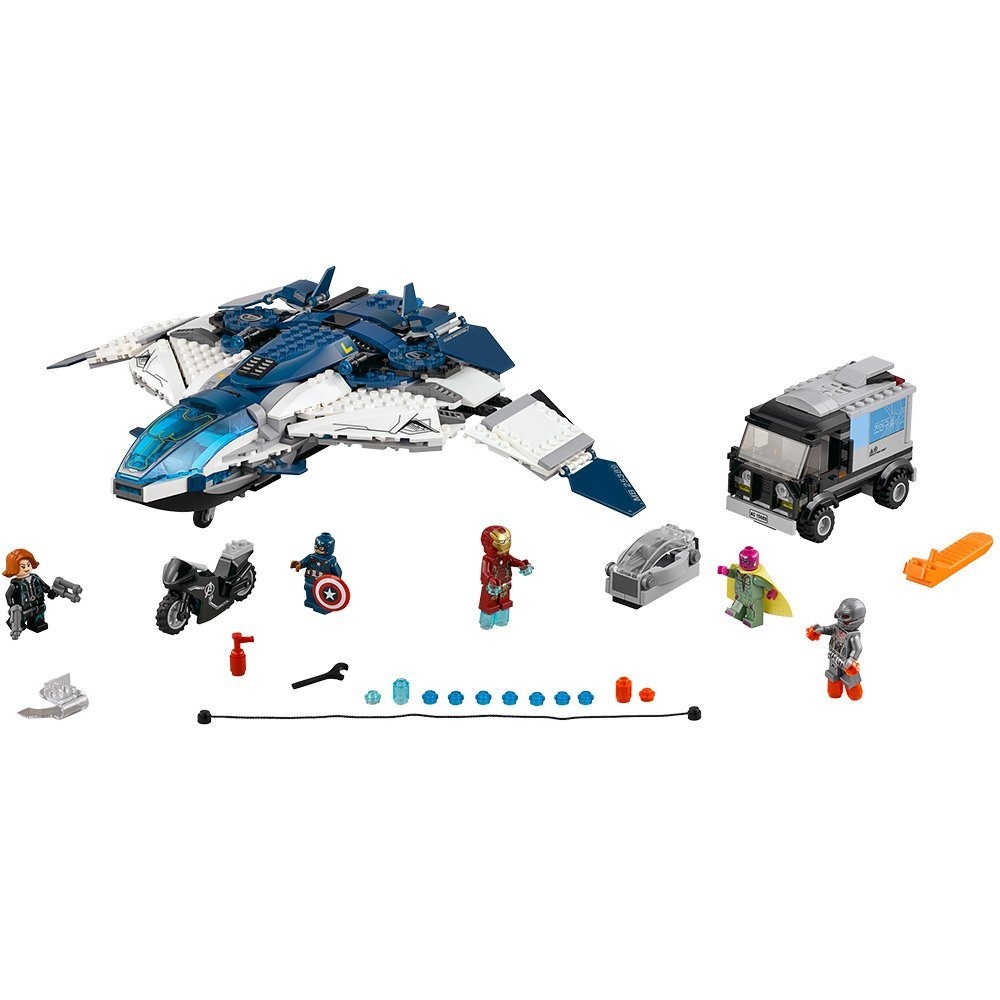 LEGO Superbohaterowie Avengers Quinjet City Chase - obrazek 4