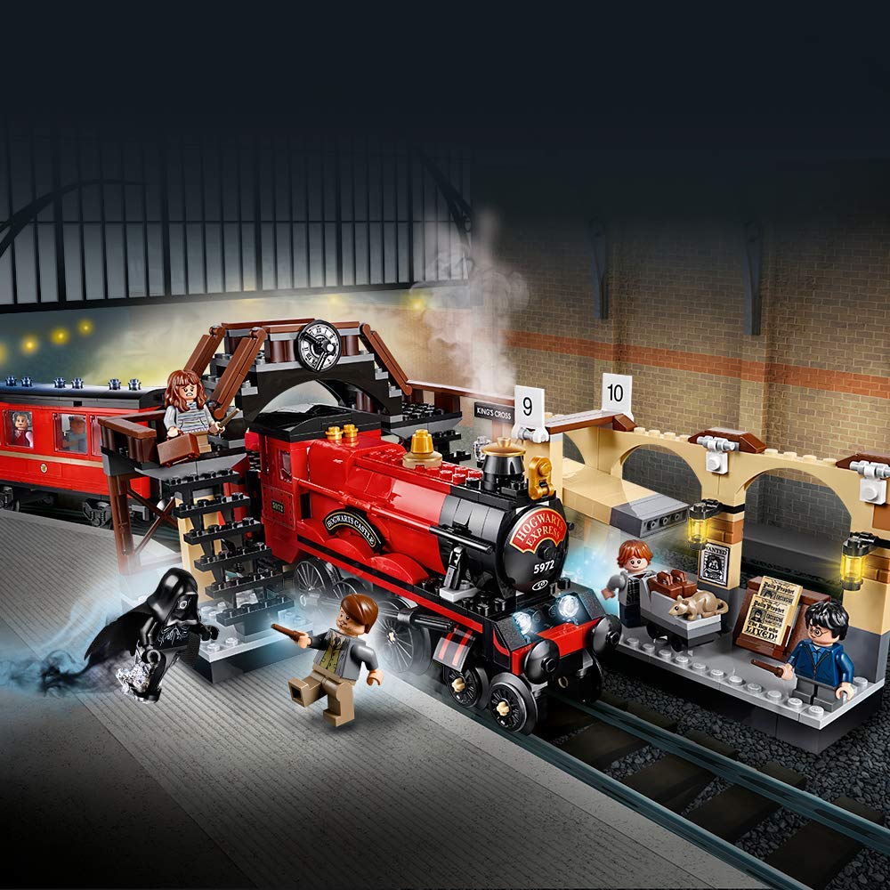 LEGO 75955 Harry Potter Expreso de Hogwarts, Tren de Juguete con Andén - obrazek 3
