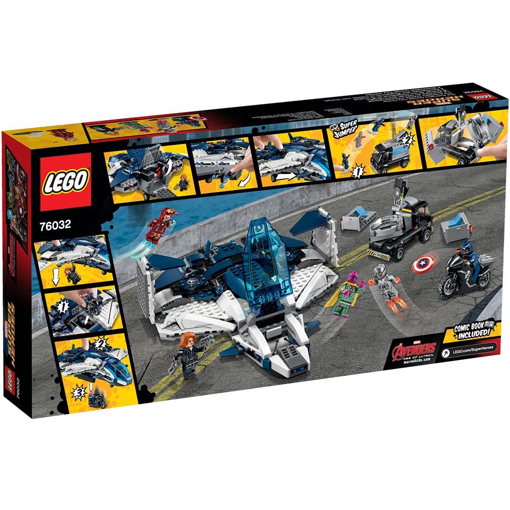LEGO Superbohaterowie Avengers Quinjet City Chase - obrazek 3