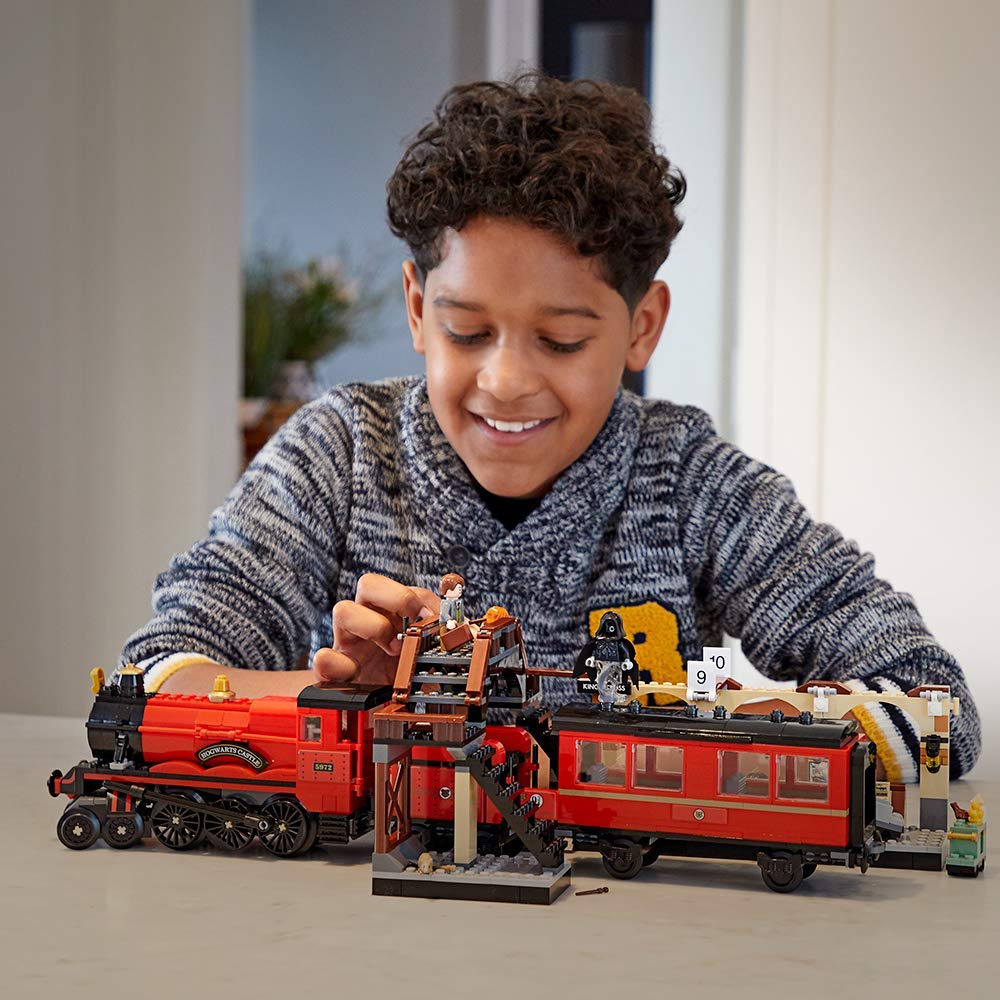 LEGO 75955 Harry Potter Expreso de Hogwarts, Tren de Juguete con Andén - obrazek 7