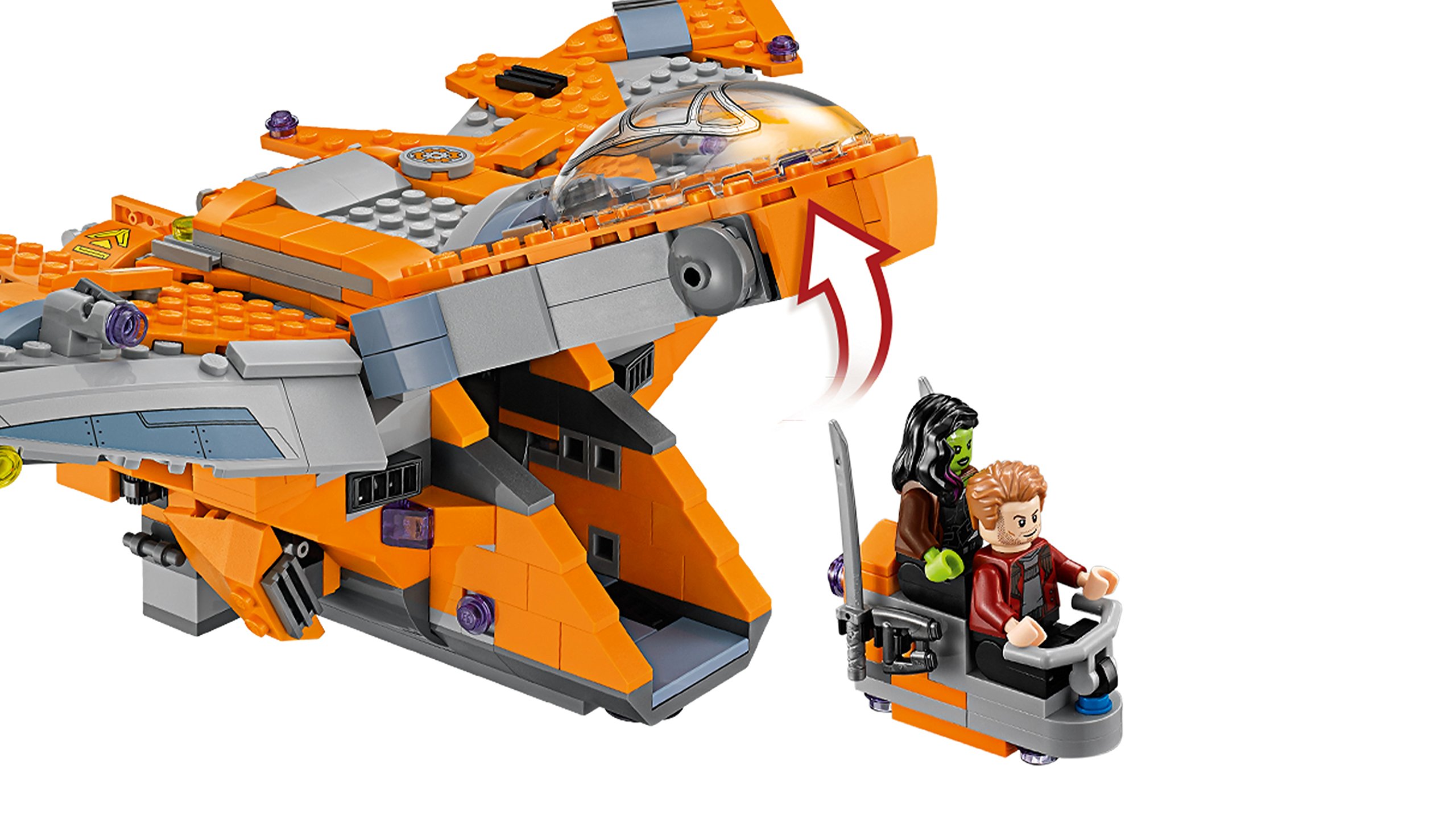 LEGO 76107 Super Heroes Thanos: Das ultimative Gebitcht - obrazek 6