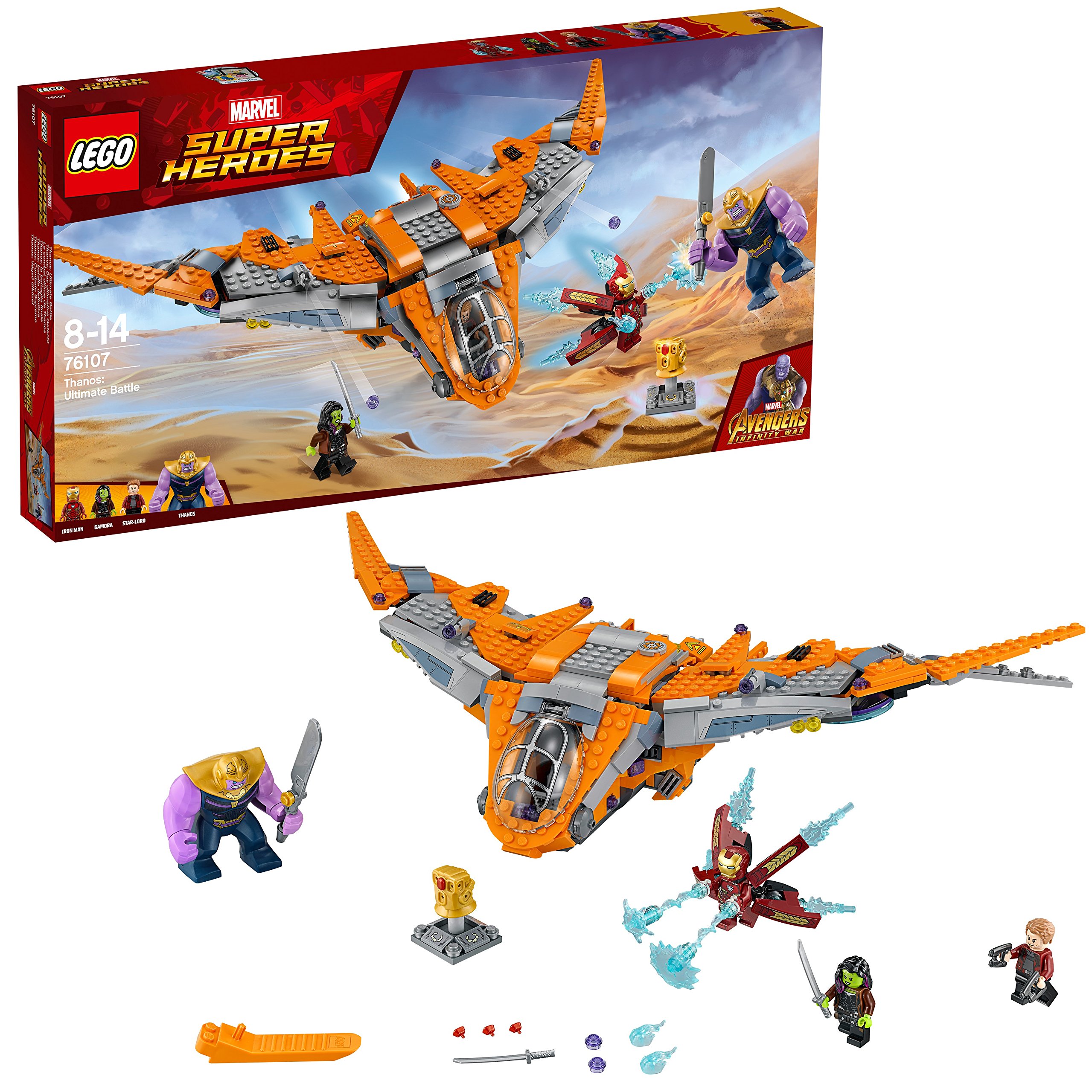 LEGO 76107 Super Heroes Thanos: Das ultimative Gebitcht - obrazek 3