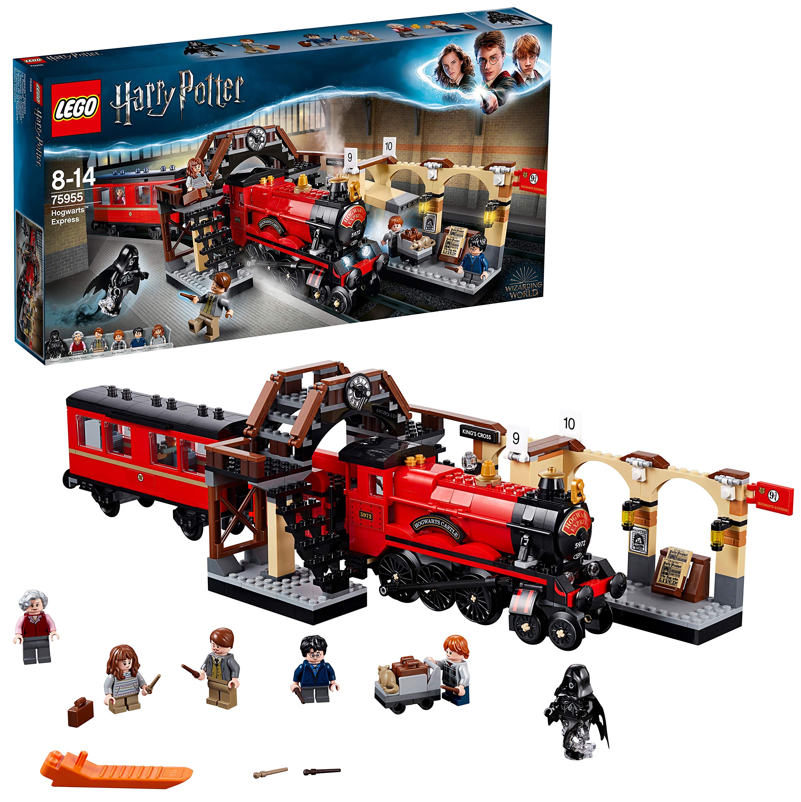 LEGO 75955 Harry Potter Expreso de Hogwarts, Tren de Juguete con Andén - obrazek 2