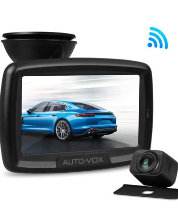 AUTO-VOX CS-2 Cyfrowa Bezprzewodowa Kamera Cofania 4,3 Cala, Z Superno
