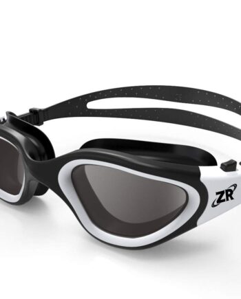 ZIONOR Schwimmbrille für Herren und Damen, G1 Polarisiert Schwimmbrille mit Spiegel/Rauch Linse UV-Schutz Anti Nebel Verstellbar Gurt Komfort Profi Schwimmbrillen für Erwachsene Jugendliche Unisex