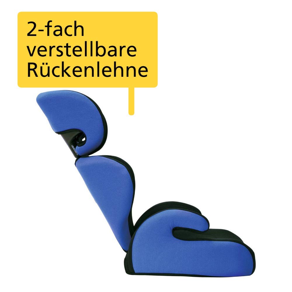 Safety 1st Road Safe Kindersitz, mit verstellbarer Kopfstütze und Rückenlehne, komfortabler Gruppe 2/3 Autositz (15-36 kg), nutzbar ab 3,5 bis 12 Jahre, schwarz/blau - obrazek 3