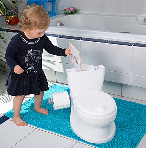 TOY-LET - Kindertoilette - Töpfchen-Trainer für Kindern mit einem realistischen Toilettendesign für Erwachsenen - obrazek 5