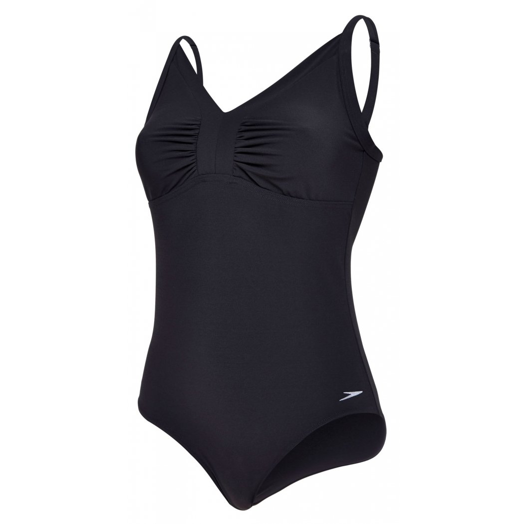 Speedo Damen Badeanzug Sculpture Watergem, black, 38, 8-09717000138