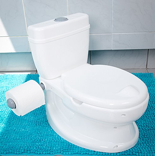 TOY-LET - Kindertoilette - Töpfchen-Trainer für Kindern mit einem realistischen Toilettendesign für Erwachsenen - obrazek 4