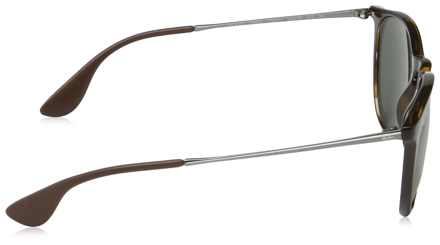 RAYBAN Unisex Sonnenbrille Rb4171, Braun (Gestell: Havana/Gunmetal, Gläserfarbe: grün klassisch 710/71), Medium (Herstellergröße: 54) - obrazek 3