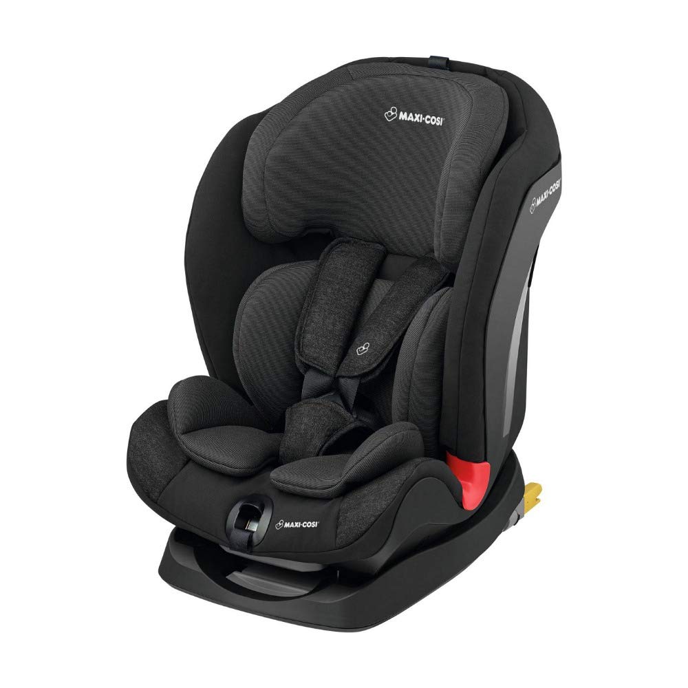 Maxi-Cosi Titan mitwachsender Auto-Kindersitz 9-36 kg mit Isofix und Liegeposition, nutzbar ab 9 Mon. bis 12 J., Nomad Black (schwarz)