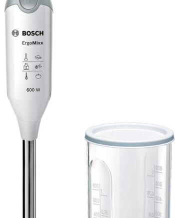 Bosch, blender ręczny ErgoMixx, 600 W, QuattroBlade, 2 prędkości, Turb