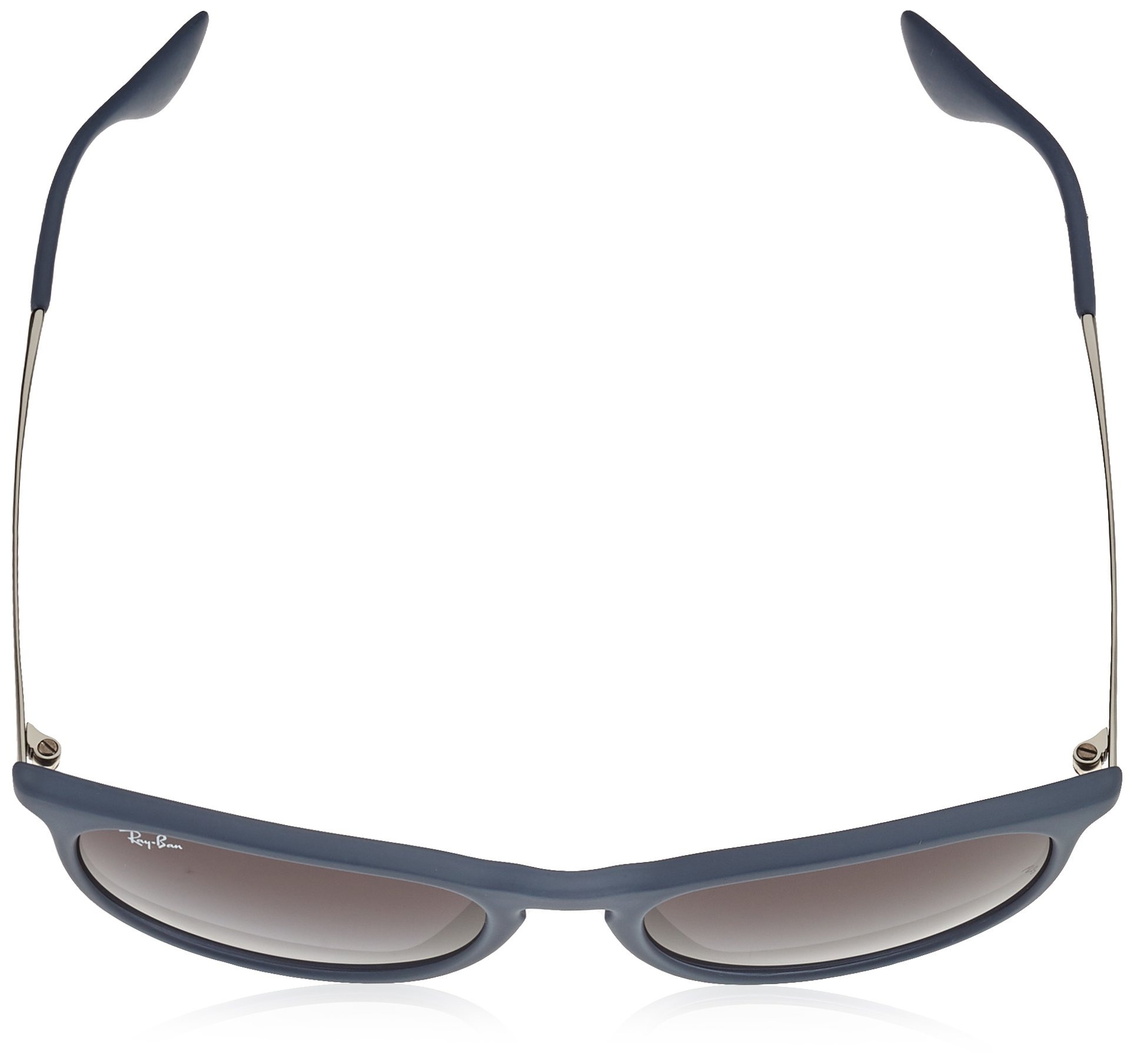 Ray Ban Unisex Sonnenbrille Erika Mehrfarbig (Gestell: Blau/Gunmetal, Gläser: Grau Verlauf 60028G) Large (Herstellergröße: 54) - obrazek 2