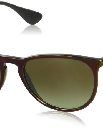 Ray-Ban Unisex-Erwachsene Sonnenbrille 4171, Braun (Black/Silver), 54