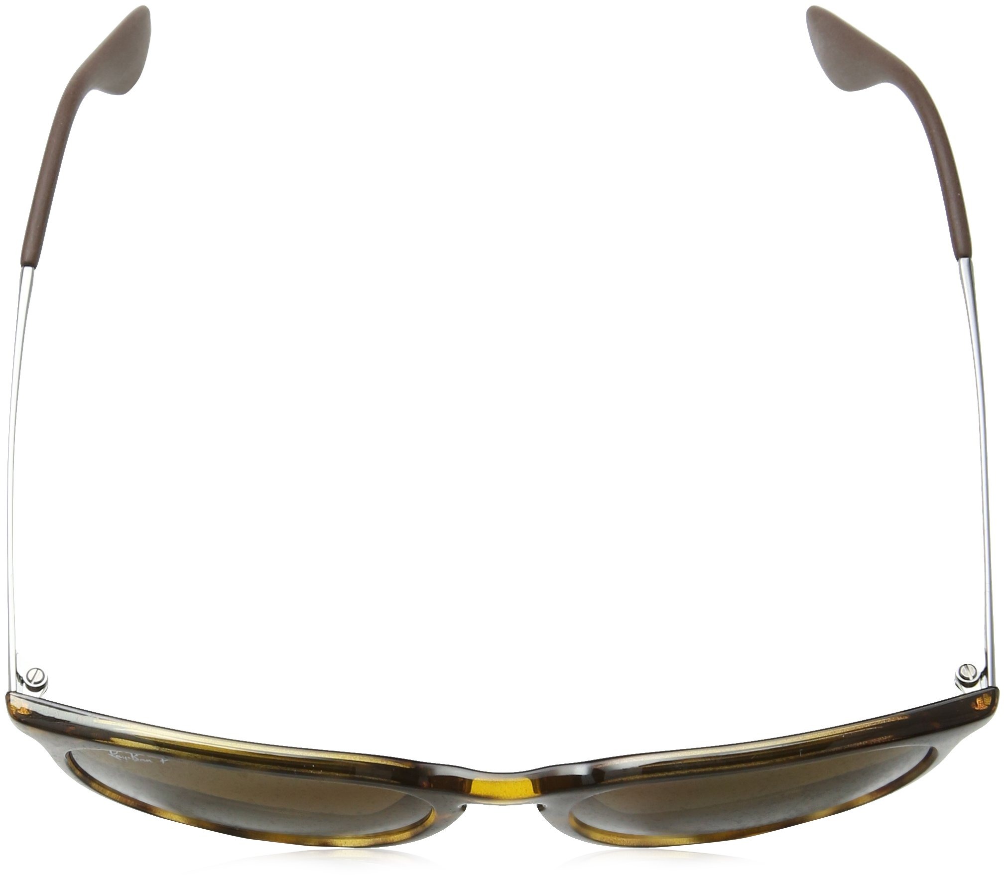 Rayban Unisex Sonnenbrille Erika Mehrfarbig (Gestell: Havana/Gunmetal, Gläser: Polarized Braun Verlauf 710/T5)), Large (Herstellergröße: 54) - obrazek 2