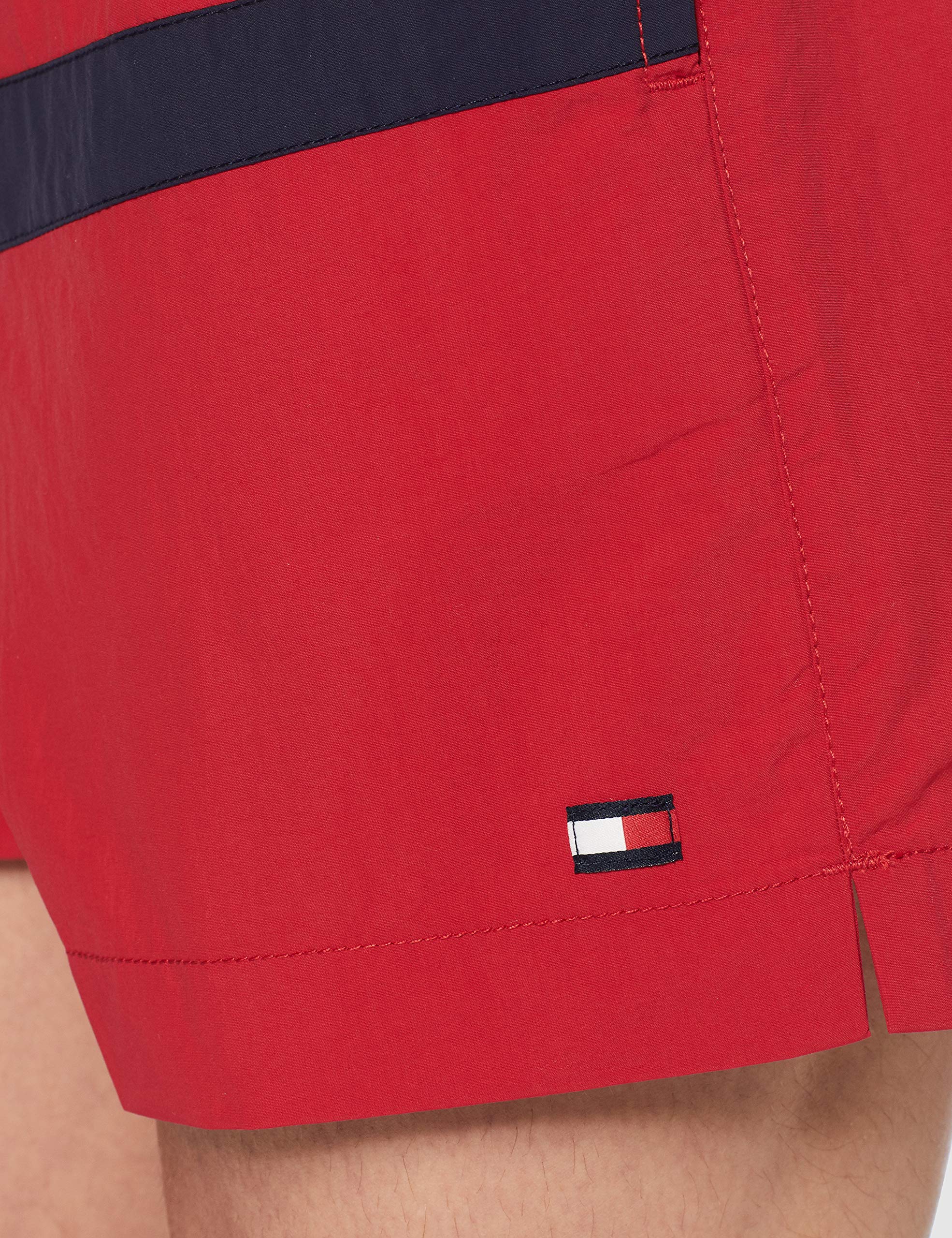Tommy Hilfiger Herren MEDIUM Drawstring Shorts, Rot (RED 611), ((Herstellergröße:S) - obrazek 2
