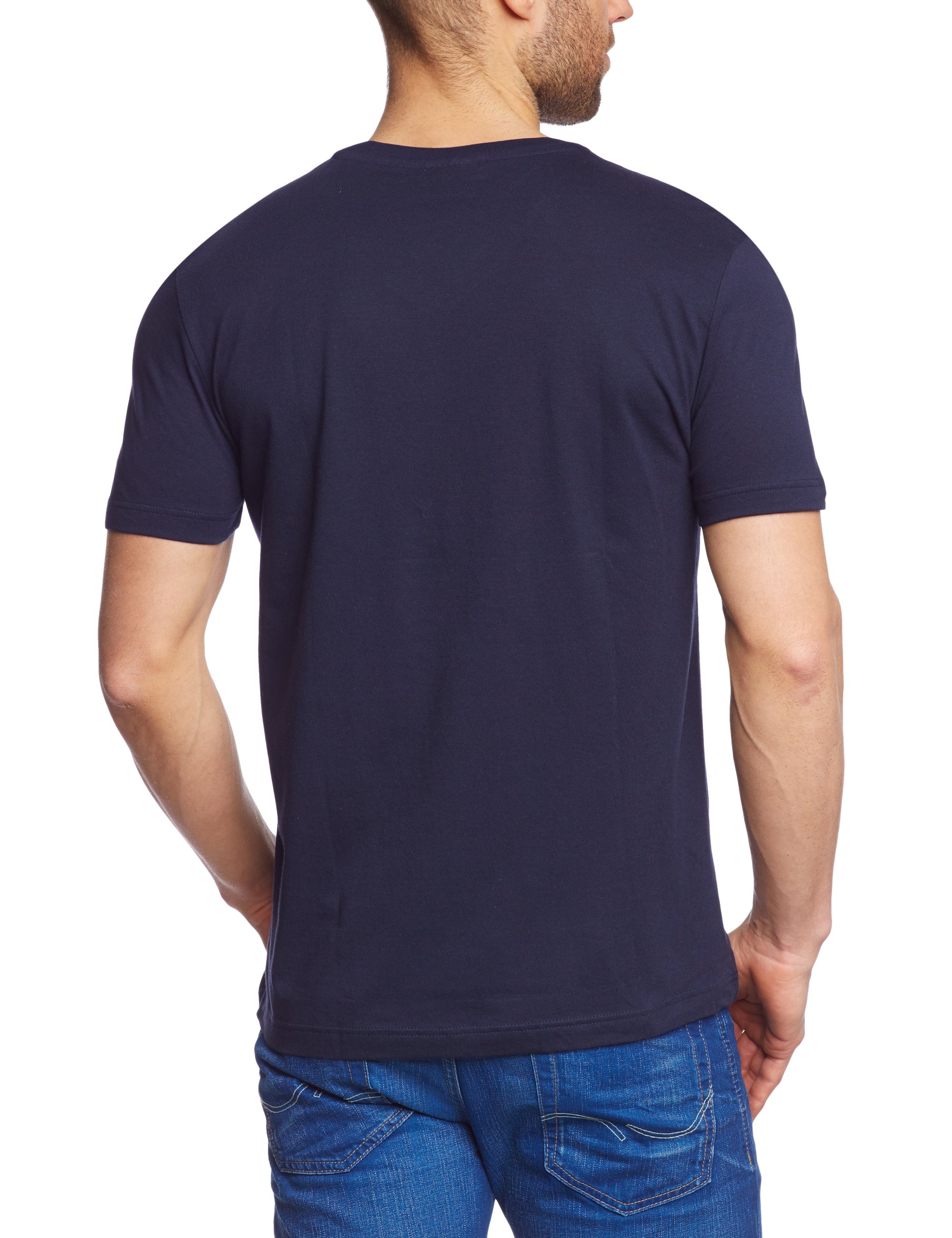 Lacoste Herren TH2036-00 T-Shirt, Blau (Navy Blue 166), Medium (Herstellergröße: 4) - obrazek 2