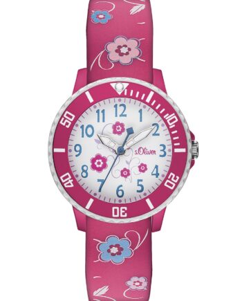 s.Oliver Kinder-Armbanduhren Analog Quarz