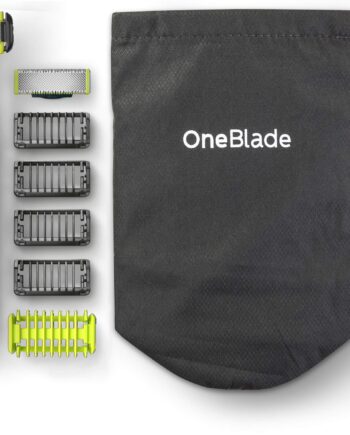 Philips OneBlade Face + Body QP2630/30, mit 2 Klingen (1x Gesicht, 1x Körper), 4 Trimmaufsätzen und 2 Körperaufsätzen