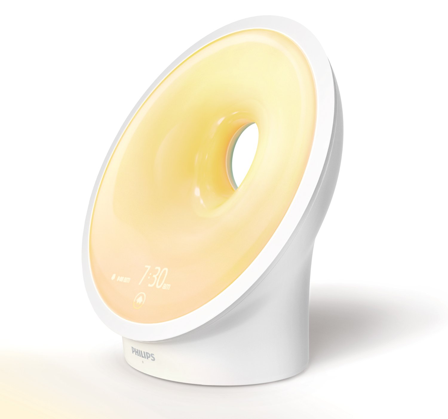 Philips HF3651/01 Sleep und Wake-up Light (Einschlafhilfe, Natürlich aufwachen, Sonnenauf- und untergangssimulation, Nachtlicht, Entspannungsübung)