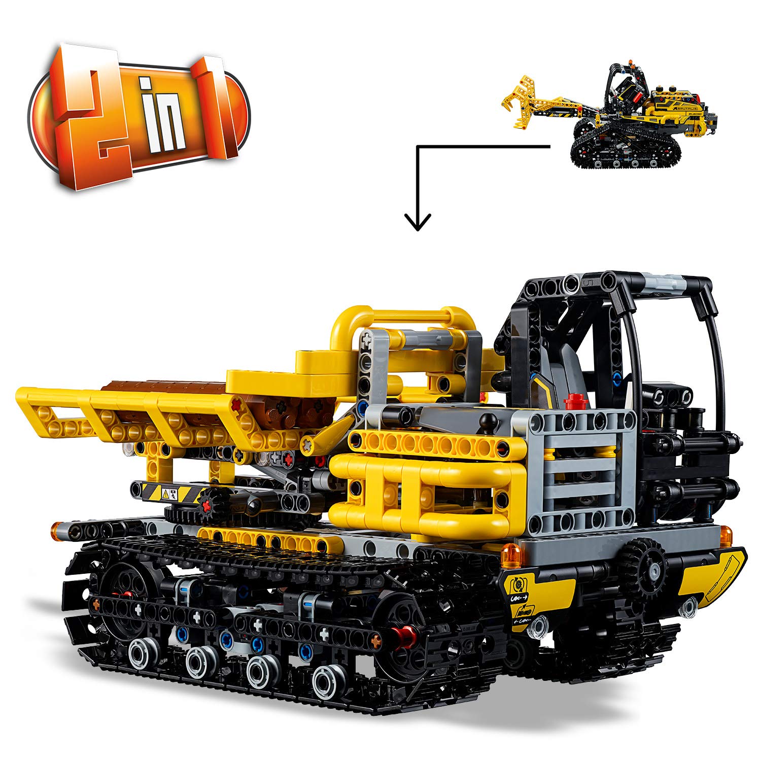 Lego 42094 Technic Raupenlader, bunt - obrazek 4