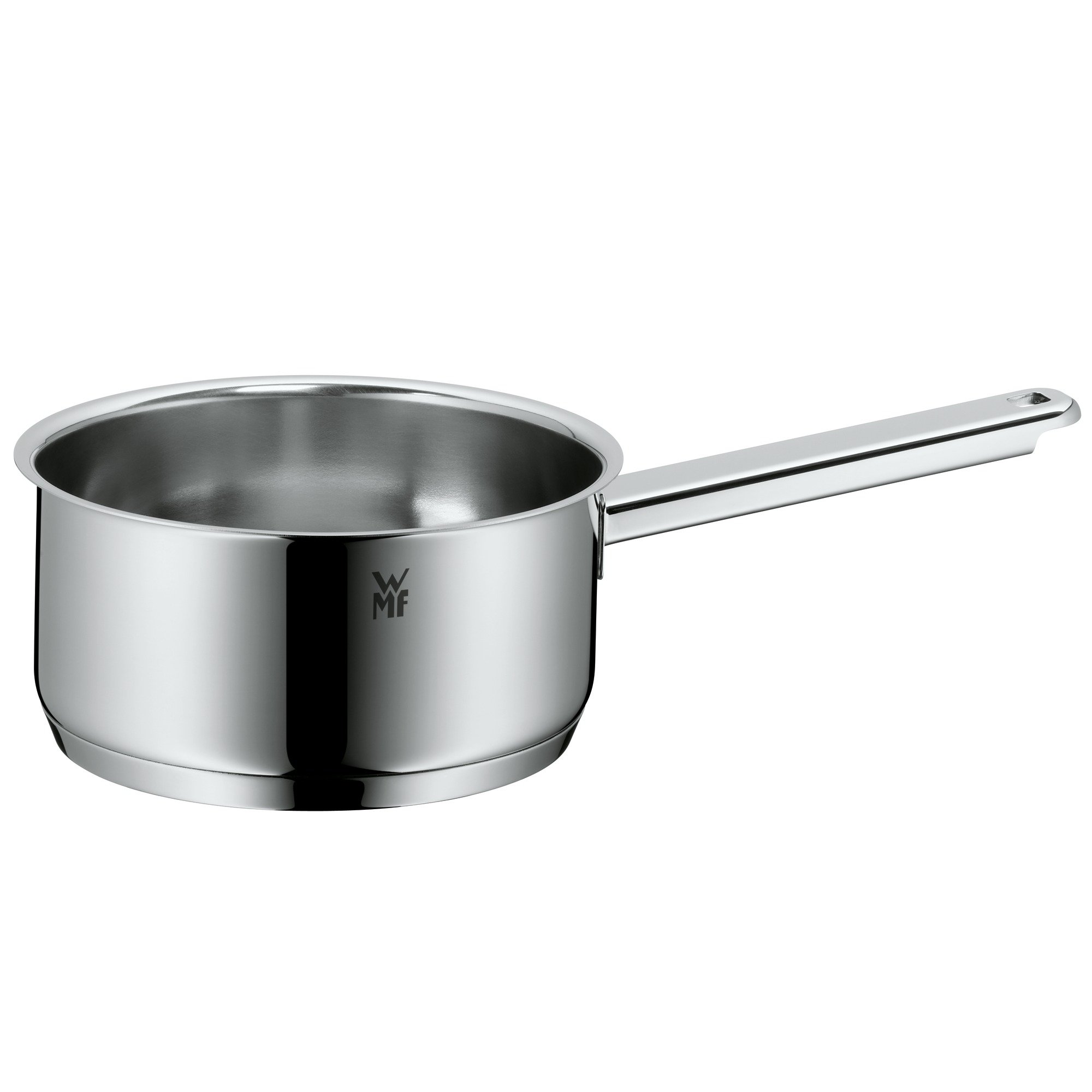 WMF Premium One Topfset, 6-teilig, Metalldeckel mit Dampföffnung, Kochtopf, Stielkasserolle, Cromargan Edelstahl poliert, Induktion, Kaltgriffe, Innenskalierung - obrazek 2