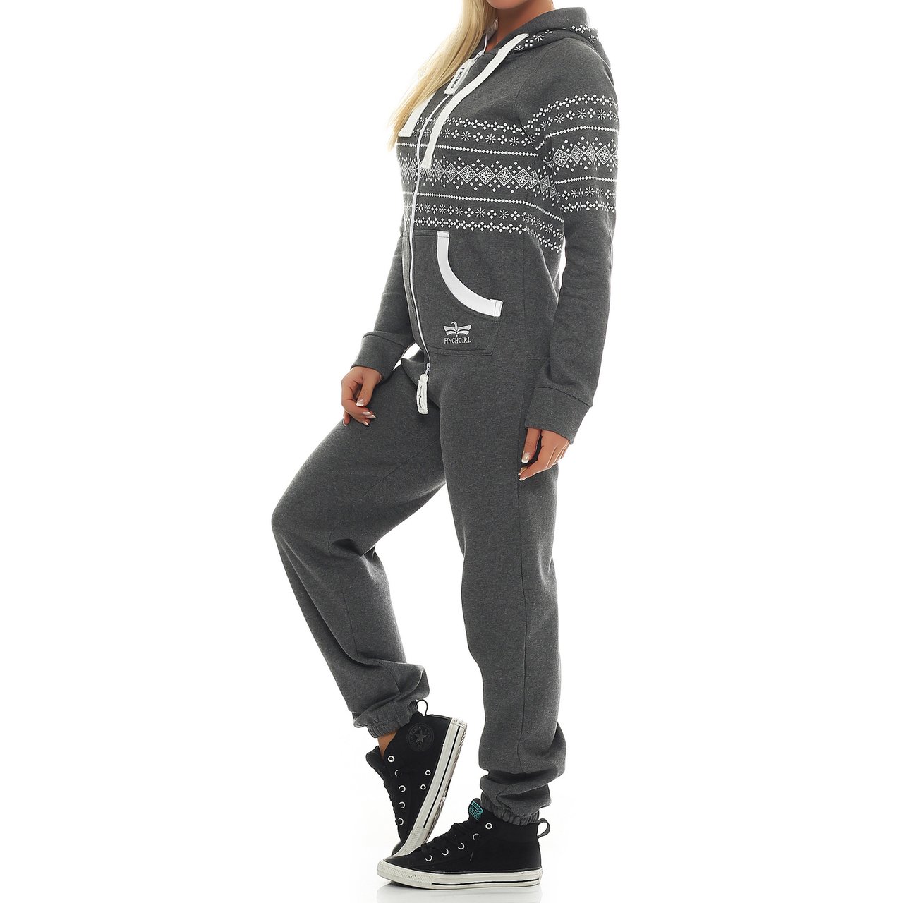 Finchgirl Azteken kombinezon damski ze wzorem, do joggingu, treningu, - obrazek 3