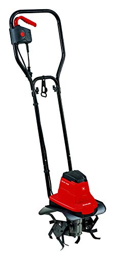 Einhell Elektro-Bodenhacke GC-RT 7530 (750 W, 30 cm Arbeitsbreite, 200 mm Arbeitstiefe, 4 robuste Hackmesser, klappbarer Führungsholm, Kabelzugentlastung)