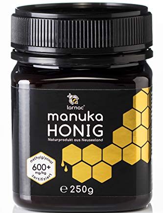 Larnac Manuka Honig 600+ MGO aus Neuseeland, 250g, zertifizierter Methylglyoxalgehalt