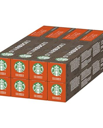 STARBUCKS Single-Origin Colombia by NESPRESSO Medium Roast, 80 Kapseln, (8 x 10)