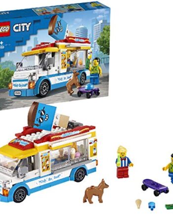 LEGO City Furgonetka z lodami 60253 - fajny zestaw konstrukcyjny dla d