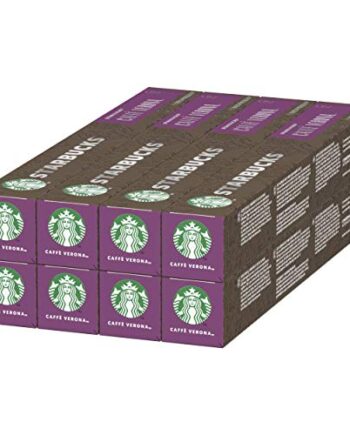 STARBUCKS CAFFÈ VERONA by NESPRESSO Dark Roast, 80 Kapseln, (8 x 10)