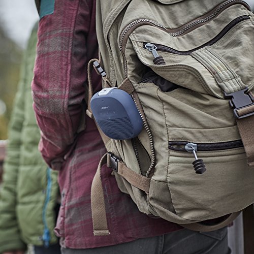 Bose SoundLink Micro, tragbarer Outdoor - Lautsprecher, (kabellose Bluetooth-Verbindung), Dunkelblau - obrazek 8