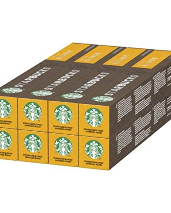 STARBUCKS BLONDE Espresso Roast by NESPRESSO Blonde Roast, 80 Kapseln, (8 x 10)