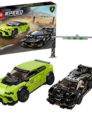 LEGO 76899 Speed Champions Lamborghini Urus ST-X & Lamborghini Huracán Super Trofeo EVO Rennwagen-Set