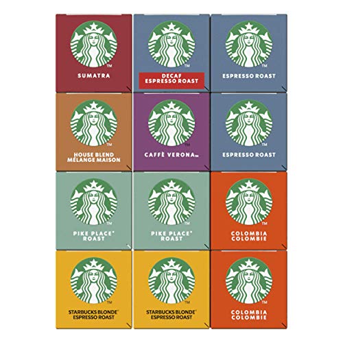 STARBUCKS by NESPRESSO Kaffeekapseln Probierset (8 Varianten), 120 Kapseln (12 x 10) - obrazek 3