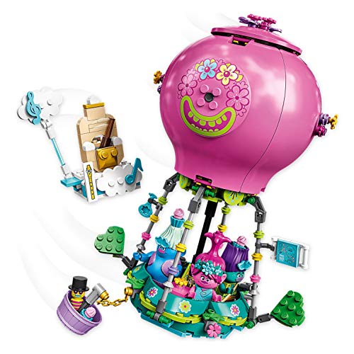 LEGO 41252 Poppys Heißluftballon Abenteuer Trolls World Tour, Spielset mit Poppy, Branch, Biggie und Herr Dinkles - obrazek 10