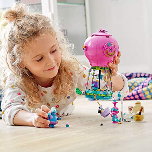 LEGO 41252 Poppys Heißluftballon Abenteuer Trolls World Tour, Spielset mit Poppy, Branch, Biggie und Herr Dinkles - obrazek 7