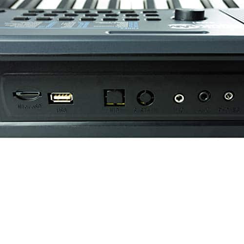 RockJam 61-klawiszowa pianino z naklejkami na nuty i lekcjami - obrazek 7