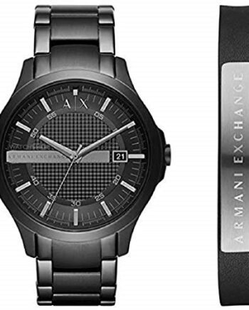 Armani Exchange Zegarek dla mężczyzn, kwarcowy mechanizm z trzema wska