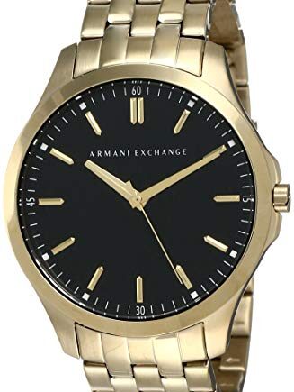 Armani Exchange Zegarek dla mężczyzn, kwarcowy mechanizm z trzema wska