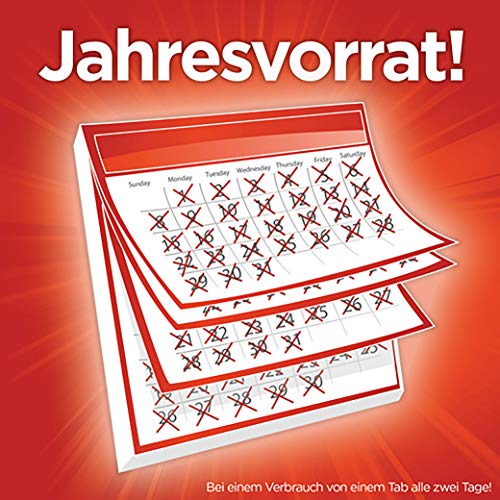 Somat Spülmaschinen-Tabs 12 Gold, Jahresvorrat, Multi-Aktiv, Extra-Kraft gegen Eingebranntes, Glanz-Effekt, 176 (8 x 22) Tabs - obrazek 8