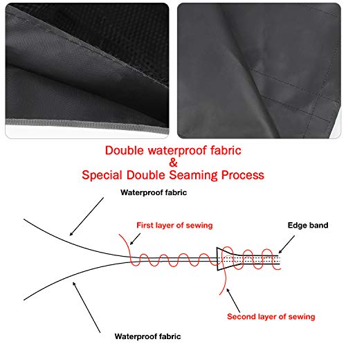 SURDOCA Car Trunk Organizer - 3rd Gen Super pojemność samochodu wisząc - obrazek 2