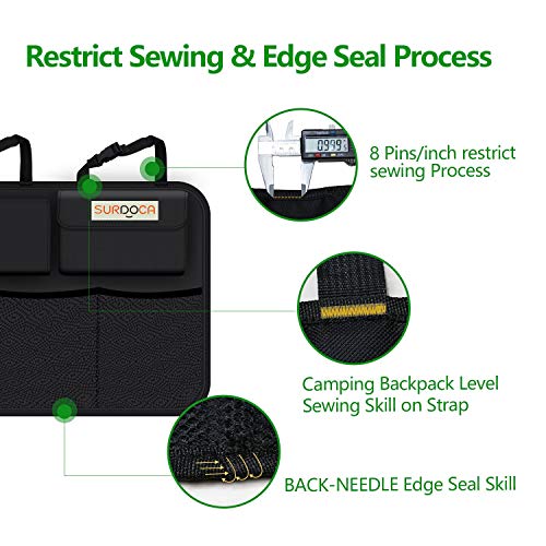 SURDOCA Car Trunk Organizer - 3rd Gen Super pojemność samochodu wisząc - obrazek 7