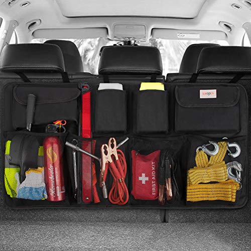 SURDOCA Car Trunk Organizer - 3rd Gen Super pojemność samochodu wisząc - obrazek 8