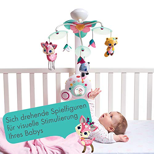 Tiny Love Baby-Mobile, hochwertiges 2-in-1 Musik-Mobile mit 18 wundervollen Melodien und 40 Min. Spieldauer, auch als tragbare Musik-Box nutzbar, Baby-Spieluhr ab der Geburt (0M+), Tiny Princess Tales - obrazek 4