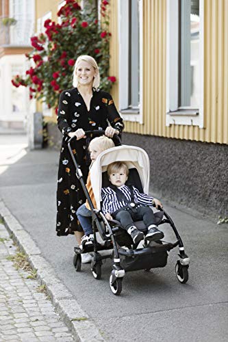 Lascal BuggyBoard Maxi, Kinderbuggy Trittbrett mit großer Stehfläche, Kinderwagen Zubehör für Kinder von 2-6 Jahren (22 kg), kompatibel mit fast jedem Buggy und Kinderwagen, schwarz - obrazek 5