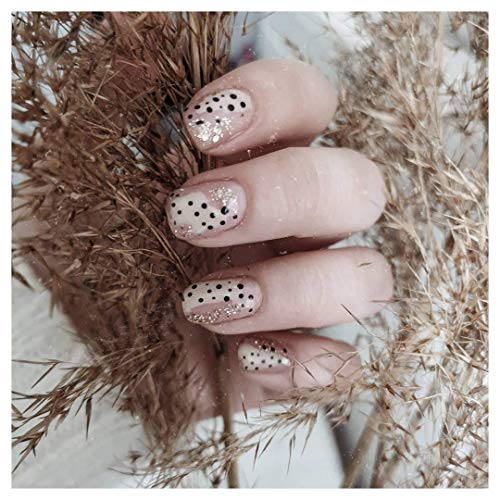 ROSALIND Żelowy Lakier do Paznokci, 6 Kolorów, Brokat Kolor Biały Czer - obrazek 7