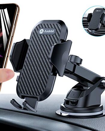 Andobil Uchwyt samochodowy na telefon komórkowy, montowany na otworze