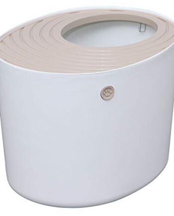 Iris 531240 Katzentoilette Hop In mit Einstieg von oben PUNT-530, L, Weiß